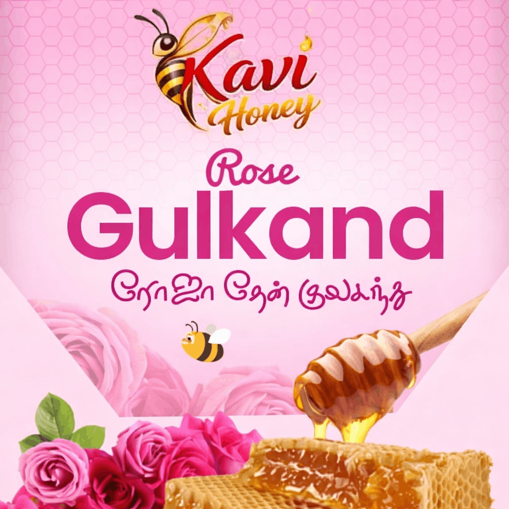 Rose Gulkand Honey