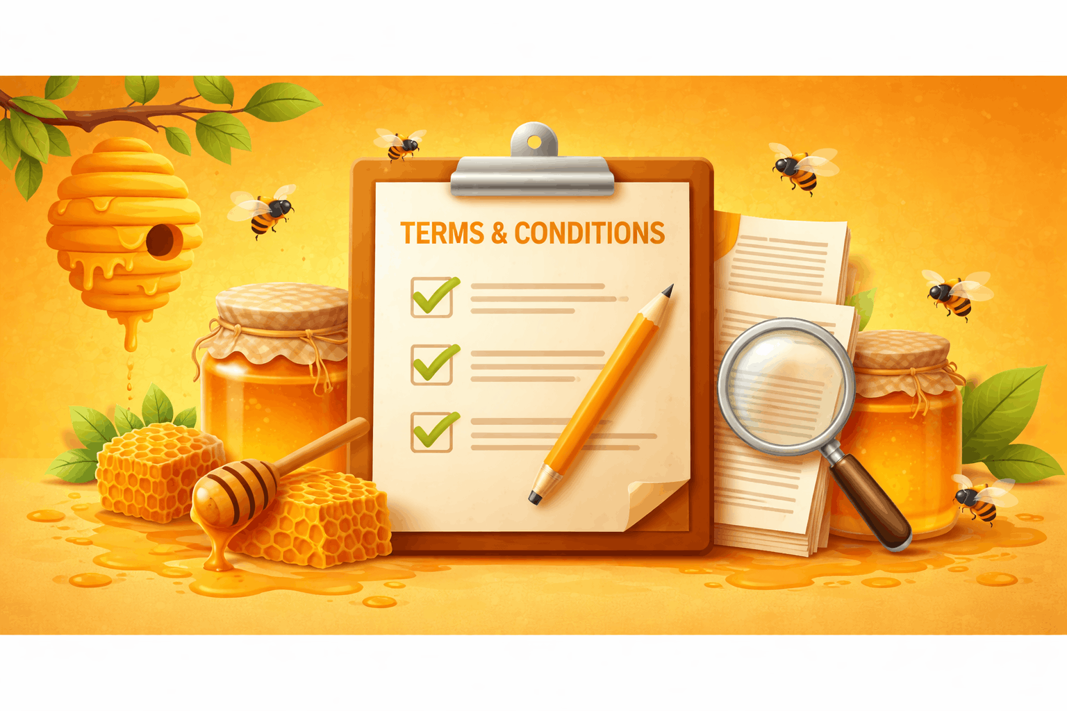 Terms and Conditions banner